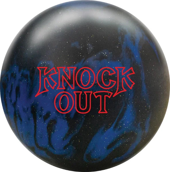 Brunswick -  Knock Out Solid  - Black /Blue